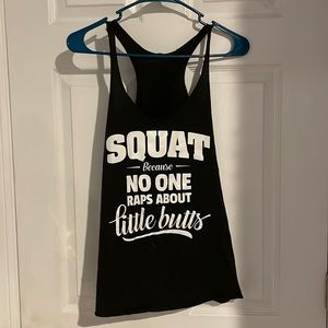 Workout tank top